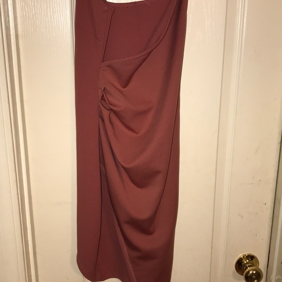 Super Sexy Vintage Asymmetric Cut Scrunch Windsor mini dress asymmetric - Picture 2 of 7